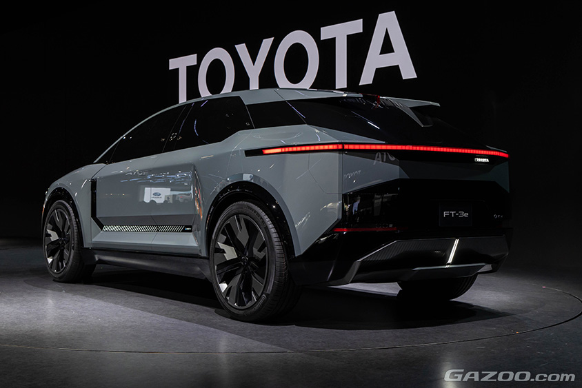 ジャパンモビリティショー2023 トヨタ ブース　SUVタイプのコンセプトモデル「FT-3e」