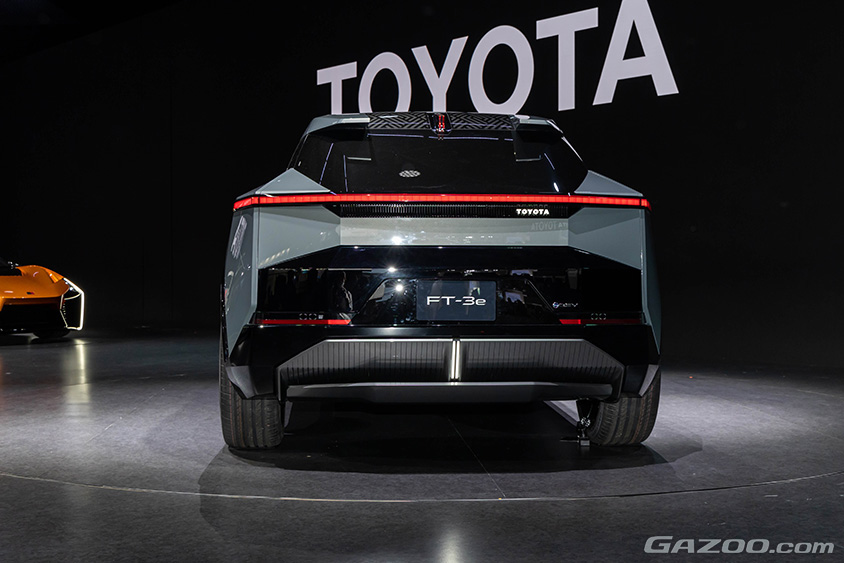 ジャパンモビリティショー2023 トヨタ ブース　SUVタイプのコンセプトモデル「FT-3e」