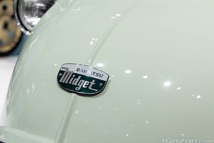 ジャパンモビリティショー2023 ダイハツブース　軽三輪トラック「ミゼット」