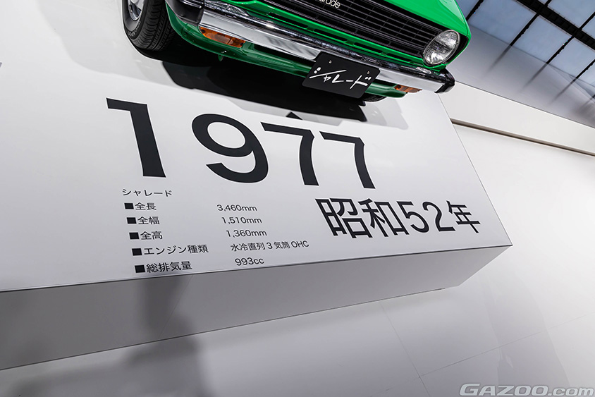 ジャパンモビリティショー2023 ダイハツブース　シャレード