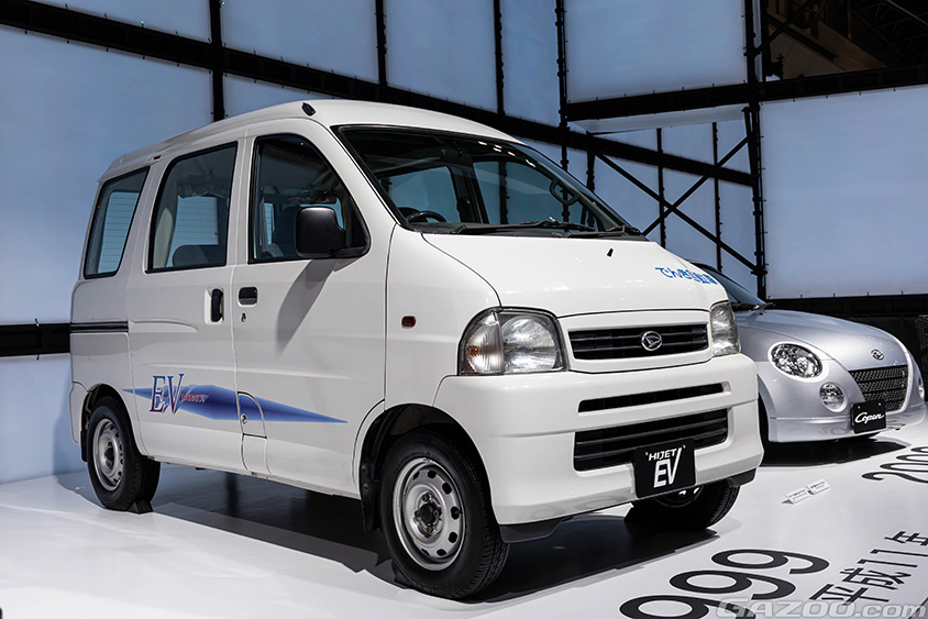 ジャパンモビリティショー2023 ダイハツブース　ハイゼットEV