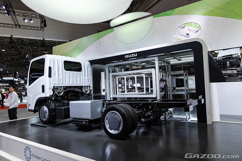 ジャパンモビリティショー2023 いすゞ　EvisionCycle コンセプト