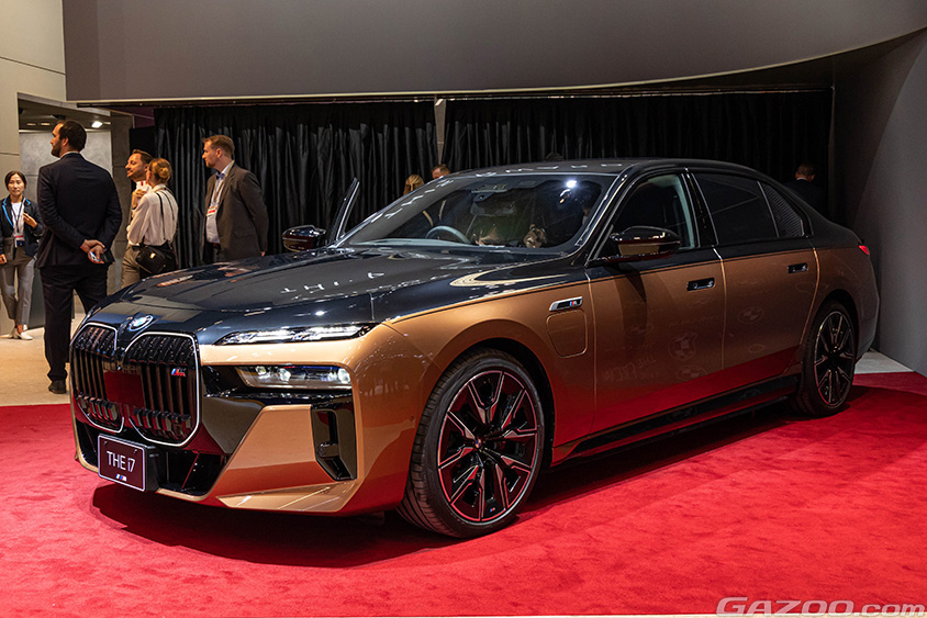 ジャパンモビリティショー2023 BMW i7 M70 xDrive