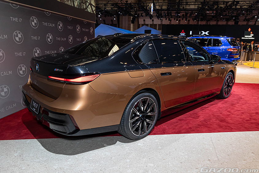 ジャパンモビリティショー2023 BMW i7 M70 xDrive