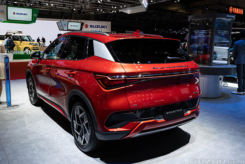 ジャパンモビリティショー2023 BYD ATTO3