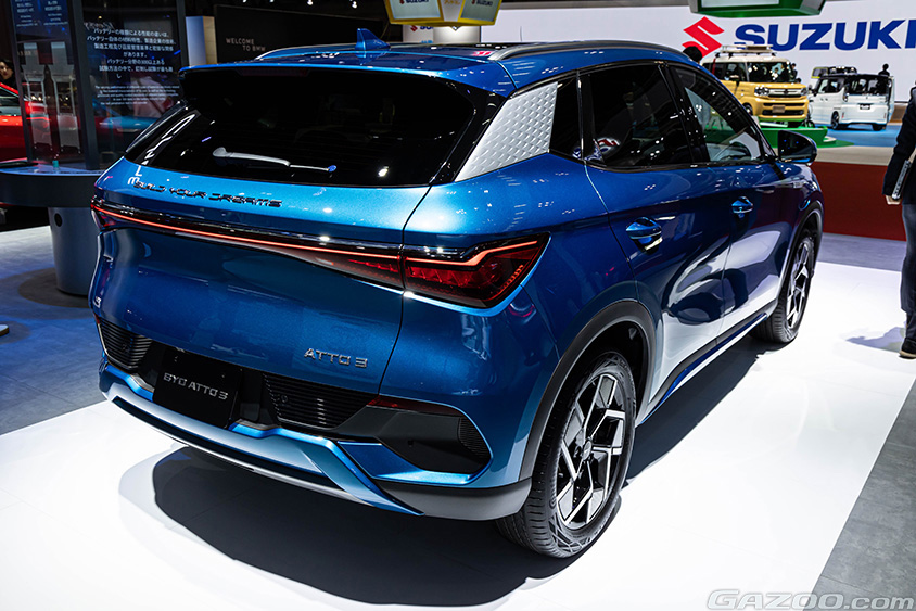 ジャパンモビリティショー2023 BYD ATTO3