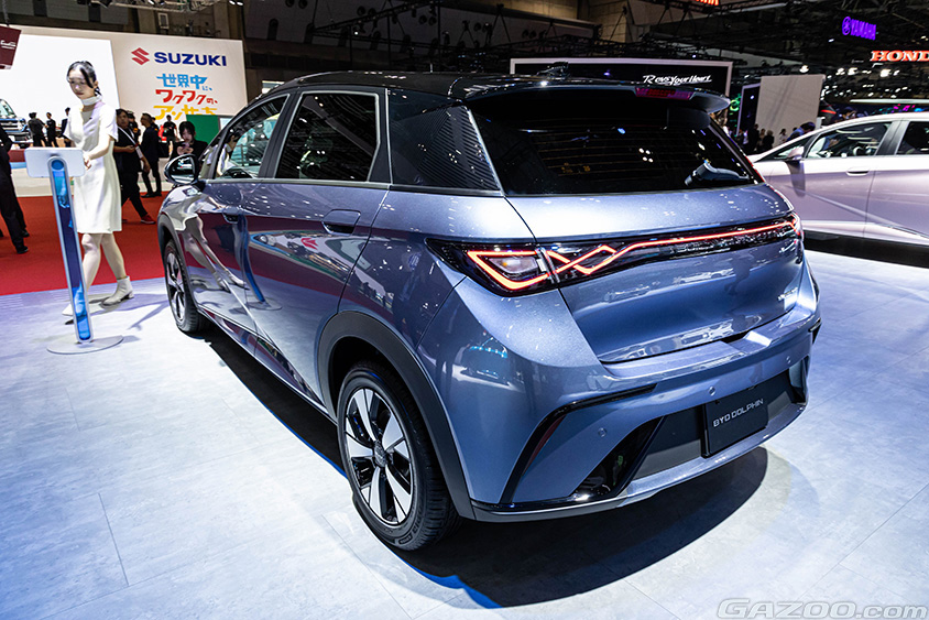 ジャパンモビリティショー2023 BYD DOLPHIN