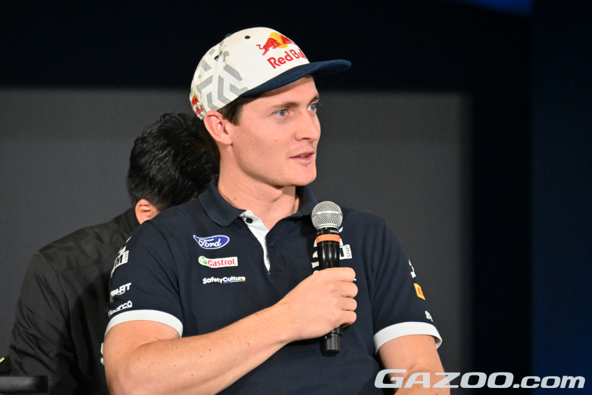 アドリアン・フルモー選手（ジャパンモビリティショー2023）