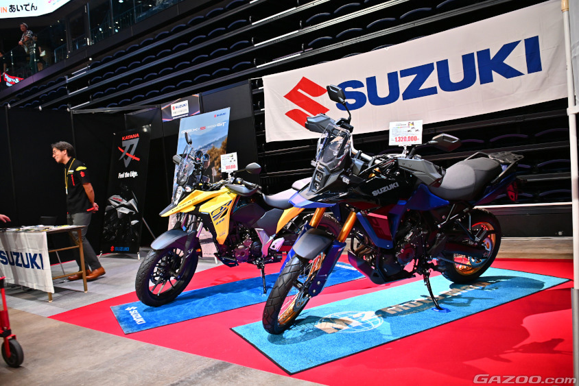 オキナワモーターショー　スズキのブース