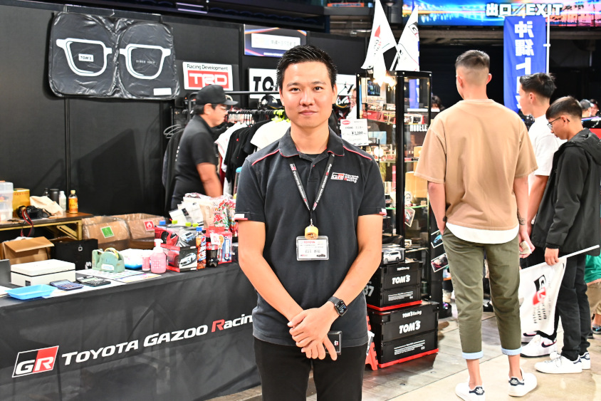 沖縄トヨタ自動車 モビリティパーツ部販売店課 石川泰裕さん