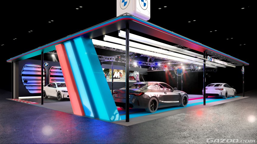 BMWブース　BMW M8 Competition　東京オートサロン2024