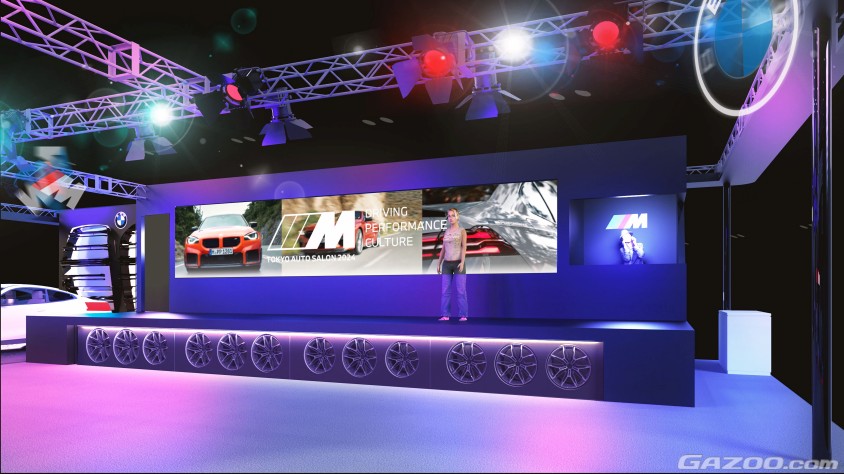 BMWブース　　東京オートサロン2024