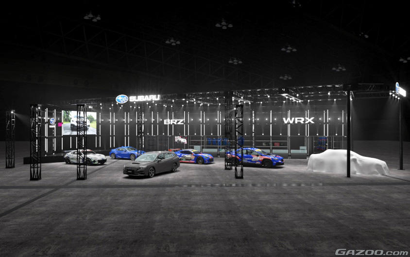 東京オートサロン2024のSUBARUブース
