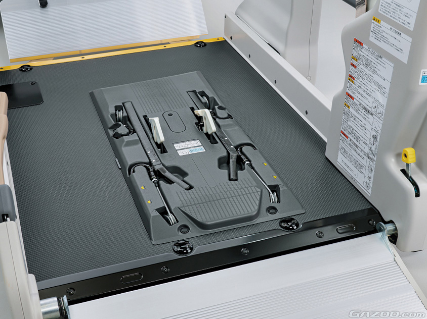 車いす固定装置