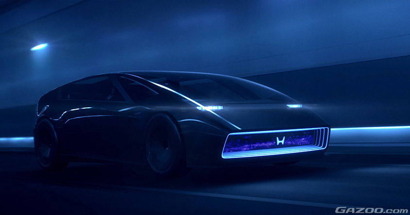 CEs2024で発表されたHonda 0シリーズ コンセプトモデル「SALOON」