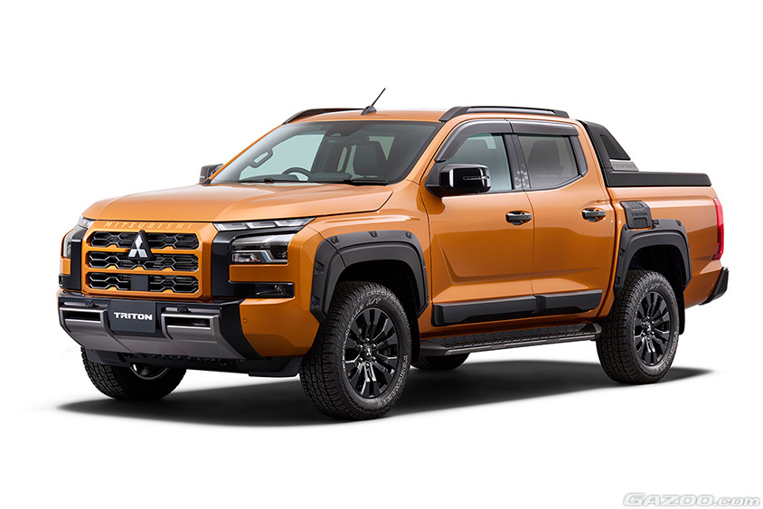 オートサロン2024に三菱自動車が出展する新型トライトン