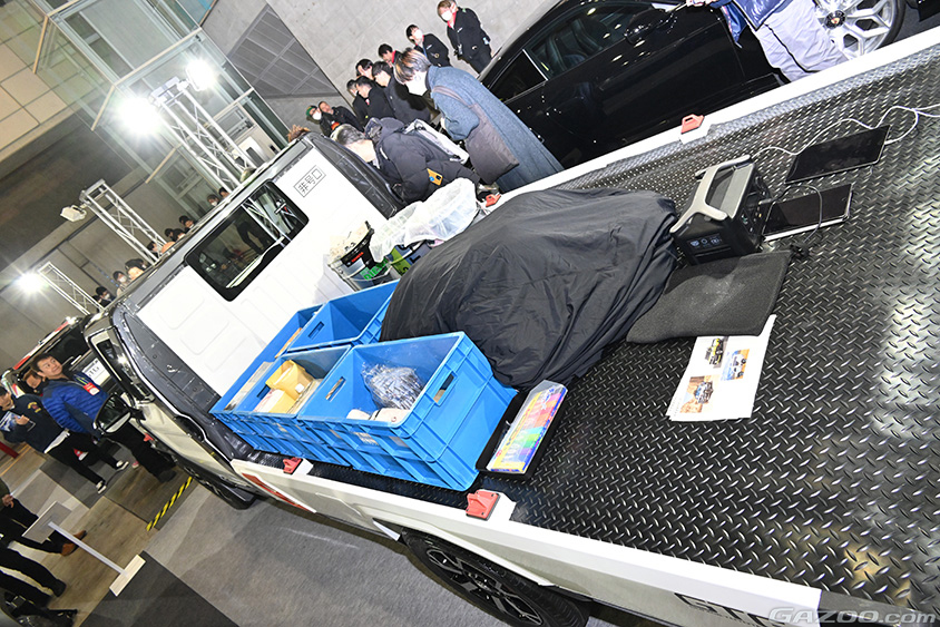 オートサロン2024に群馬トヨタグループが出展したIMV0（ハイラックス チャンプ）