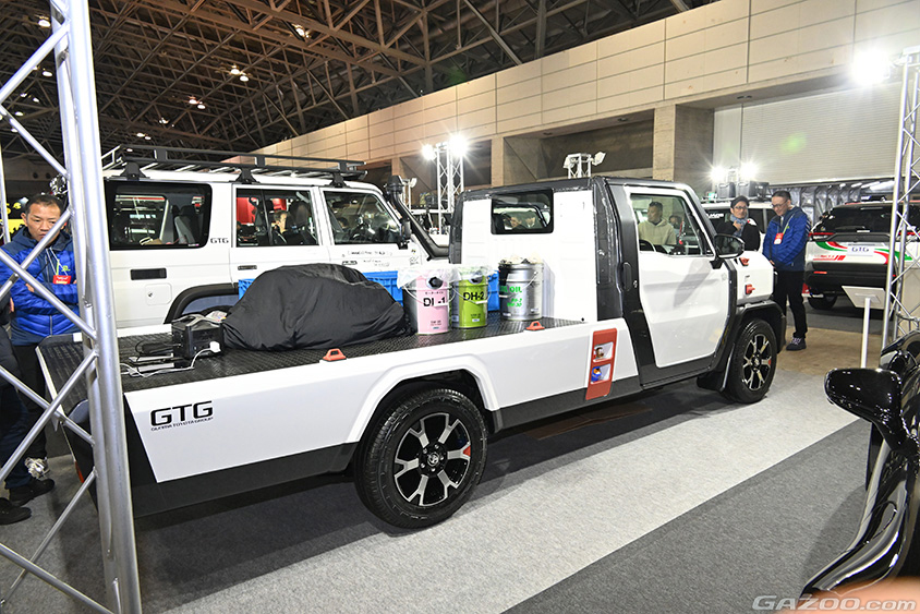 オートサロン2024に群馬トヨタグループが出展したIMV0（ハイラックス チャンプ）