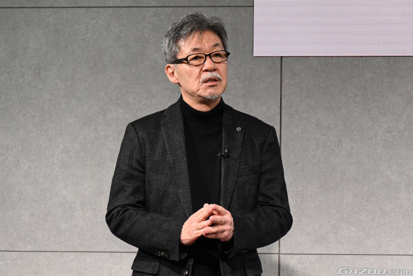 MAZDA SPIRIT RACINGチーム代表でありブランドホルダーの前田育男シニアフェロー