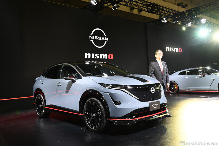 日産アリア NISMOと片桐隆夫社長