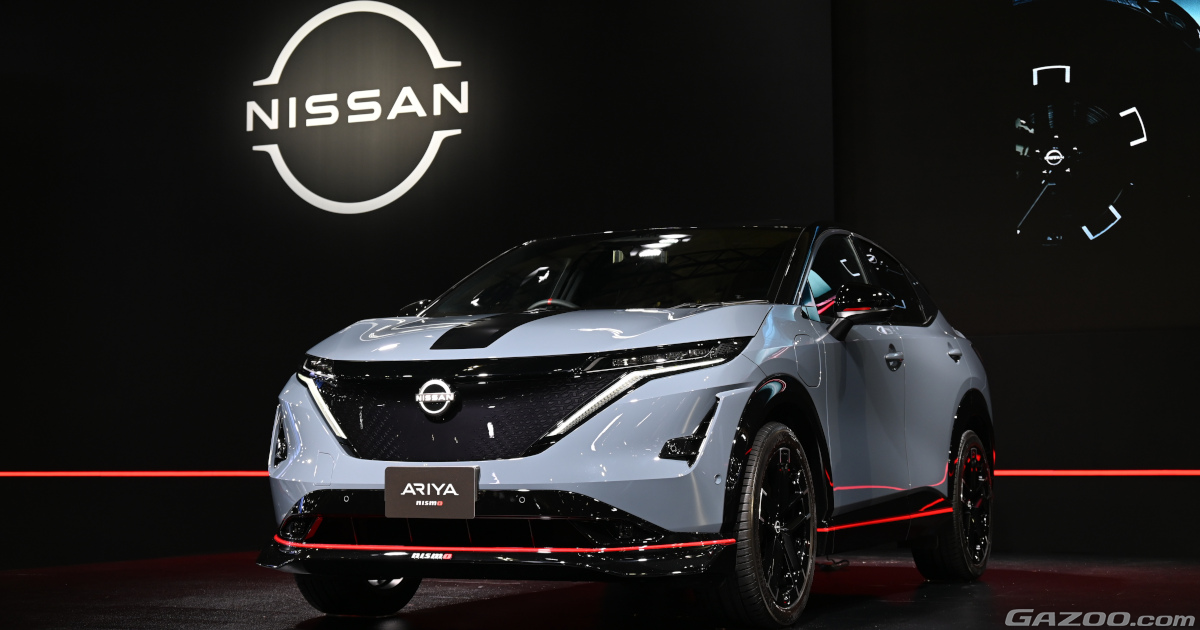 日産が「アリア NISMO」を世界初公開！ ニスモとフォーミュラeの技術を