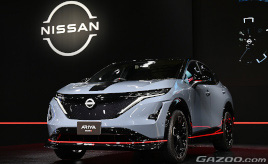 日産が「アリア NISMO」を世界初公開！ ニスモとフォーミュラeの技術を詰め込んだEVのフラッグシップ誕生･･･東京オートサロン2024