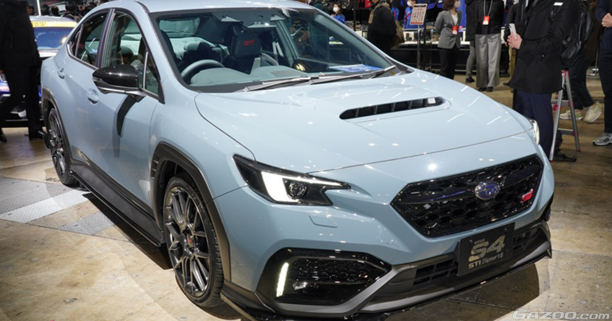 今回も争奪戦は必至！ 第3弾のSTI Sport#はWRX S4・・・東京オート