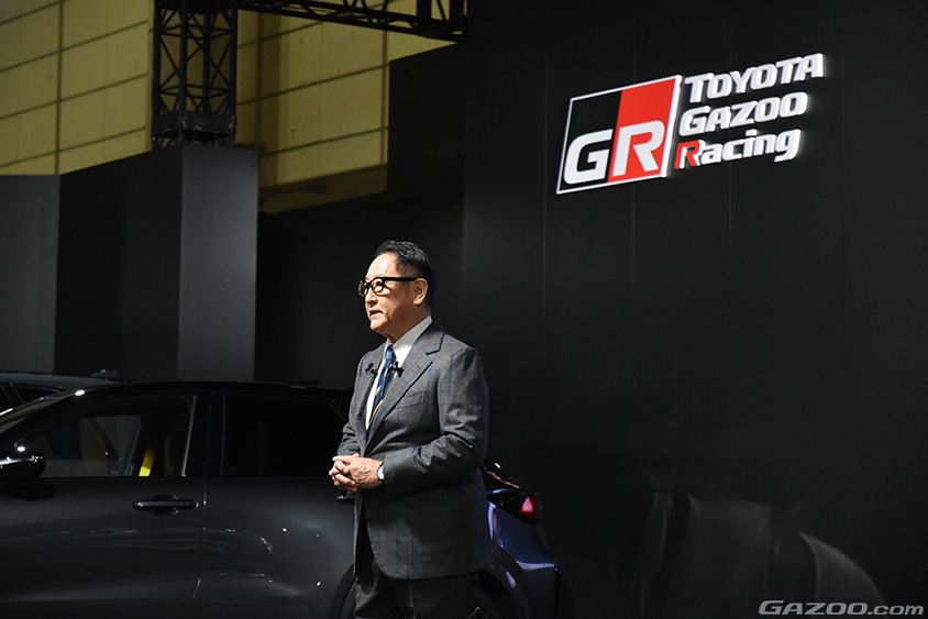 オートサロン2024でのトヨタのプレスカンファレンス