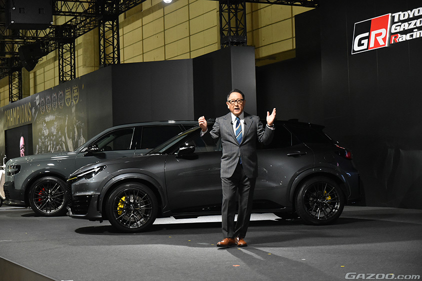 オートサロン2024でのトヨタのプレスカンファレンス