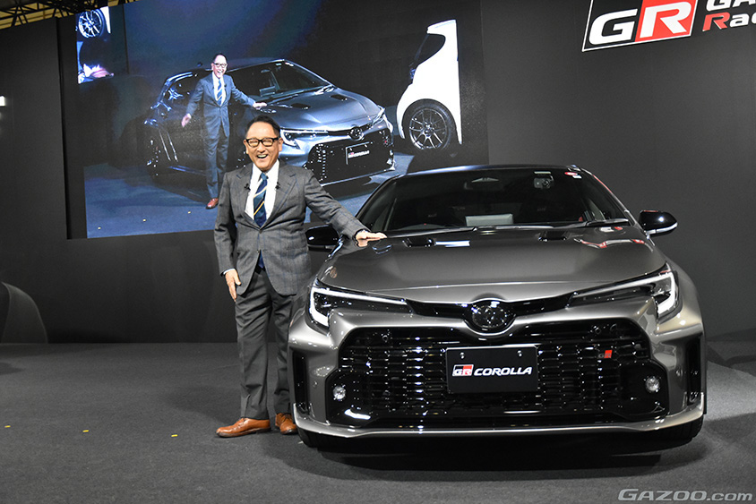 オートサロン2024でのトヨタのプレスカンファレンス