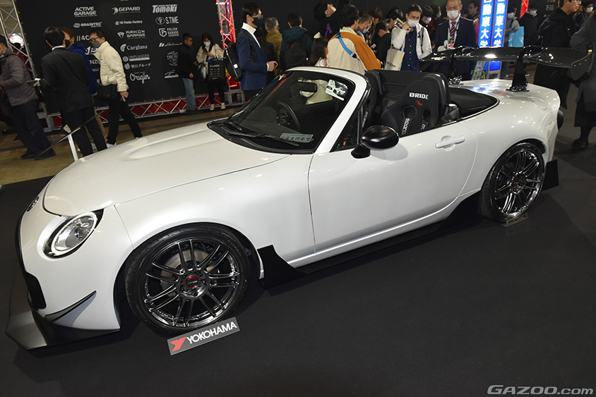 東京オートサロン2024 埼玉自動車大学校ブースのトヨタS-FR