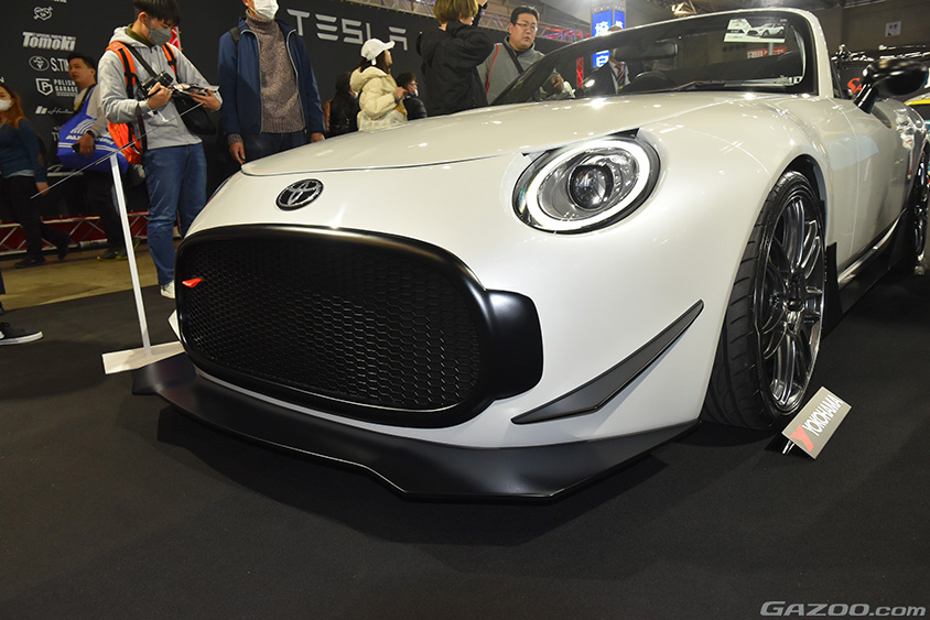 東京オートサロン2024に出展している埼玉自動車大学校のトヨタSF-R