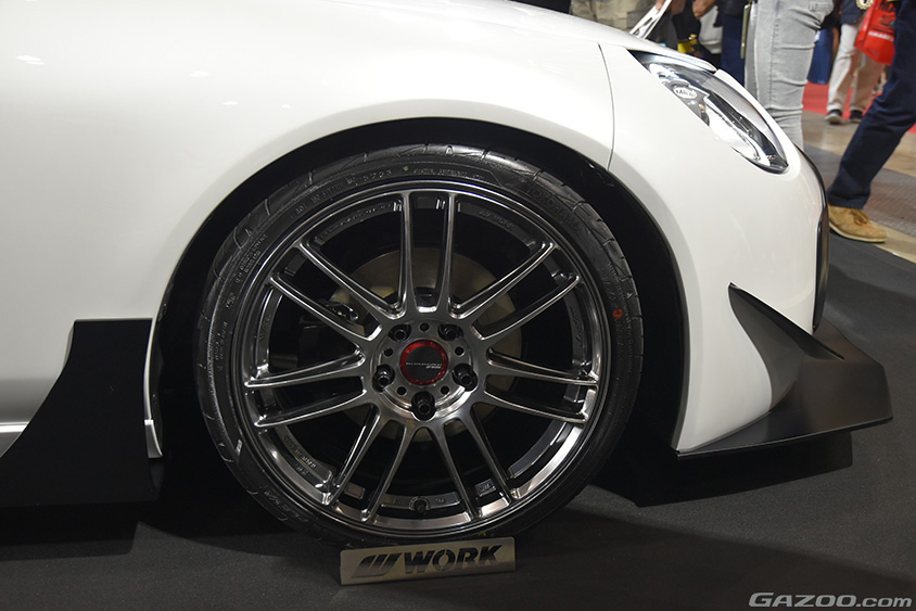 東京オートサロン2024に出展している埼玉自動車大学校のトヨタSF-R