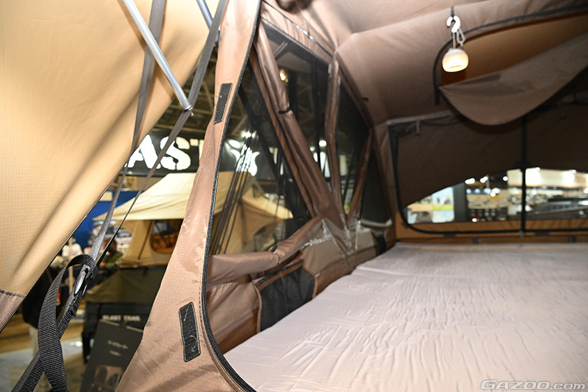 東京オートサロン2024に出展しているスノーピークのフィールドトレーラー