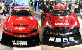 2つのスーパーシルエット スカイライン。リバティウォークとWiZが展示･･･東京オートサロン2024