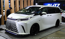 BLITZの豪華絢爛なGT-R NISMO、シビック、レクサスLMなど5台をご紹介…東京オートサロン2024