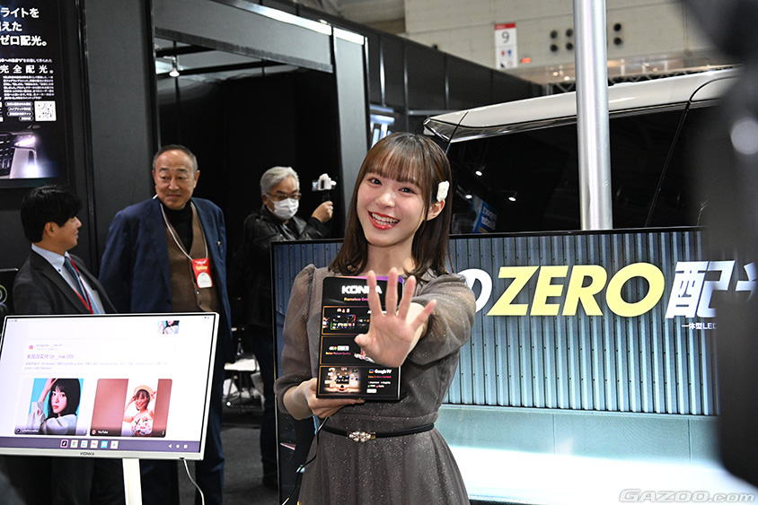 東京オートサロン2024　紫尾田菜月