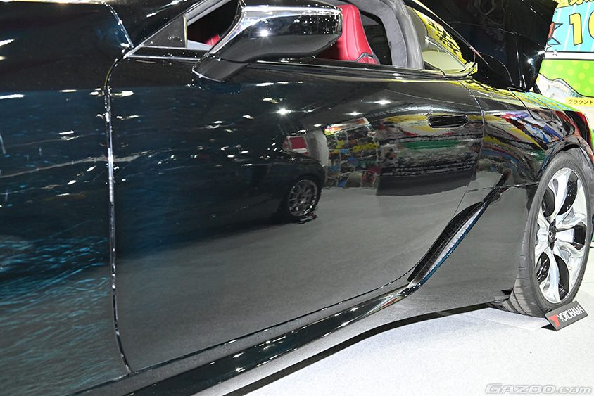 東京オートサロン2024 トヨタ東京自動車大学校のLC500 LC802（Love City ハチオウジ）