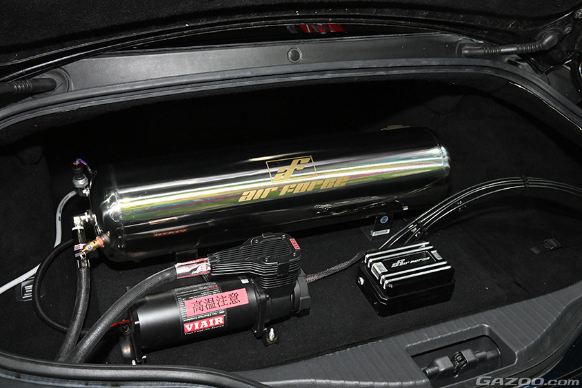 東京オートサロン2024 トヨタ東京自動車大学校のLC500 LC802（Love City ハチオウジ）