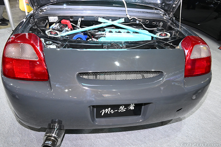 東京オートサロン2024 トヨタ東京自動車大学校のMR-S MR-忍者