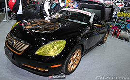 トヨタ東京自動車大学校の学生が制作した何か懐かしいSC430･･･東京オートサロン2024