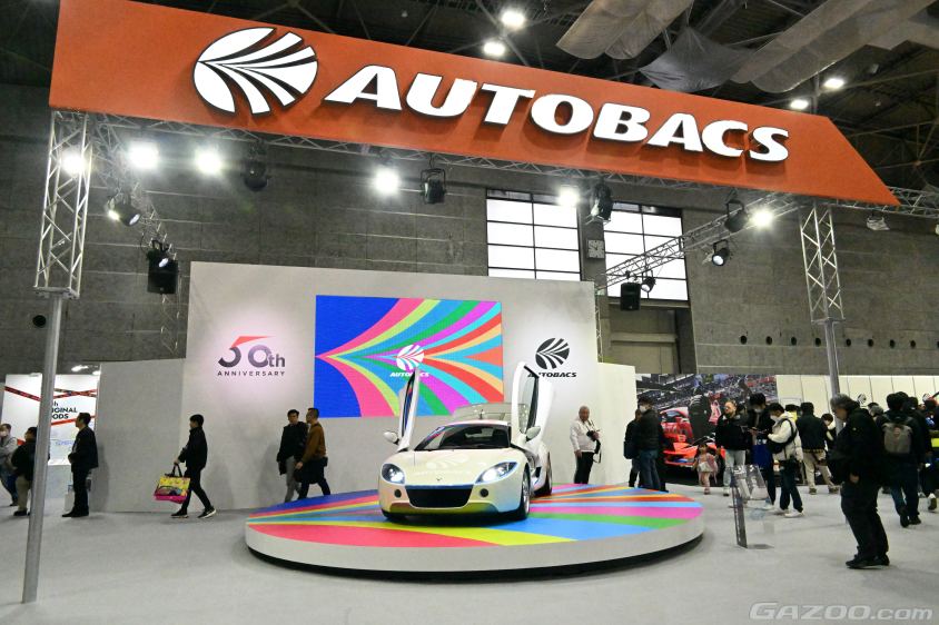 大阪オートメッセ2024のオートバックスブース