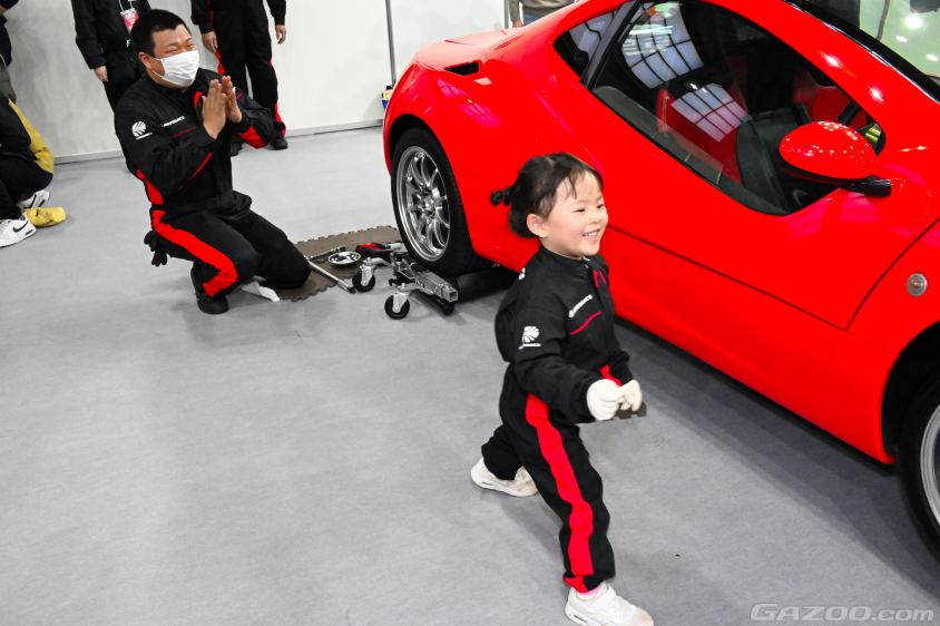 大阪オートメッセ2024のオートバックスブース