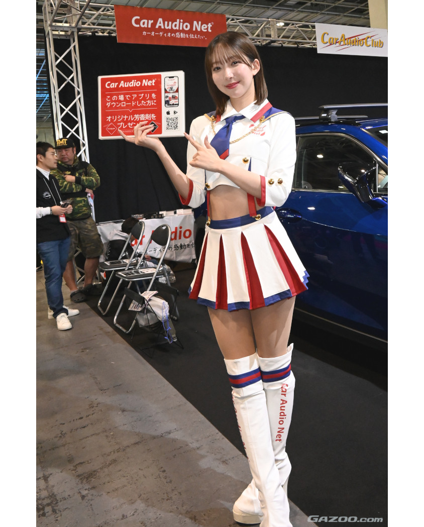 Car Audio Netブースのコンパニオン　村上楓@大阪オートメッセ2024