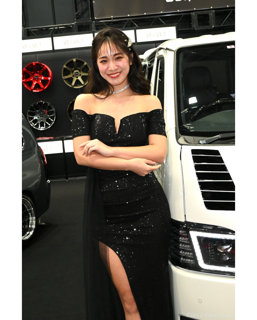 ダイナスティ / 威風ブースのコンパニオン@大阪オートメッセ2024