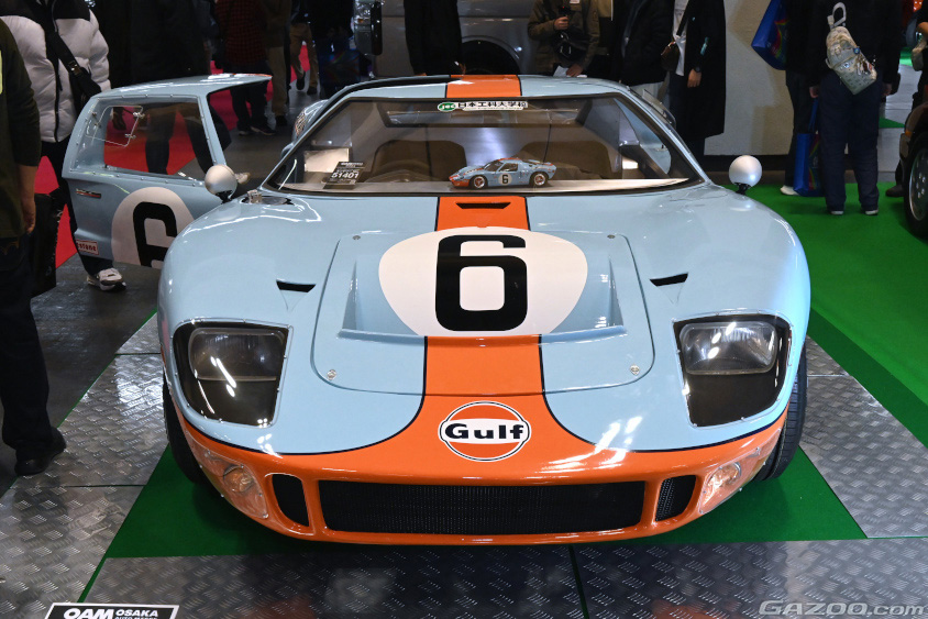 ビートがフォードGT40に大変身！学生が手掛ける“温かみ”の詰まったビンテージカスタム・・・大阪オートメッセ2024 |  クルマ情報サイトｰGAZOO.com