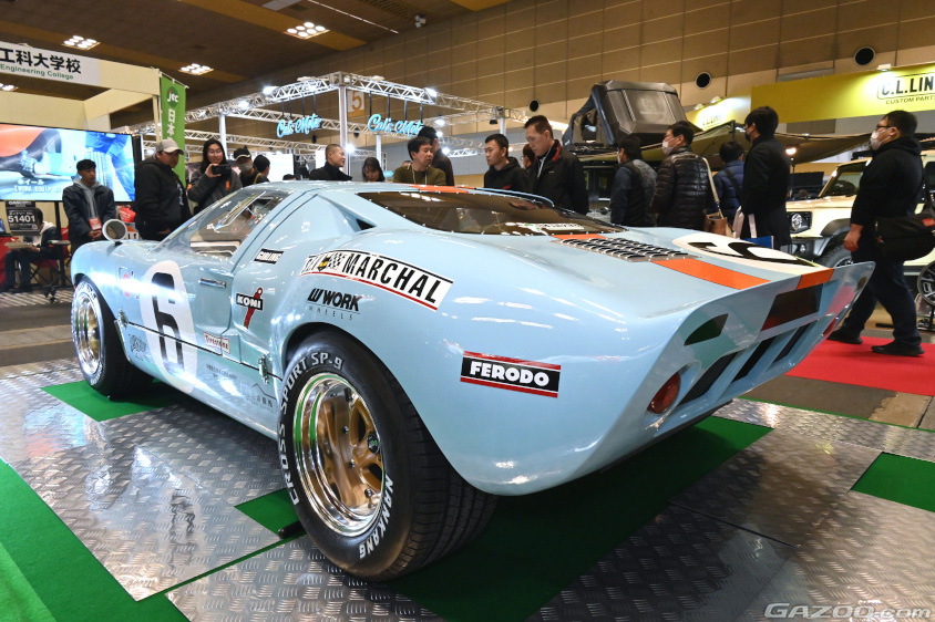 ビートがフォードGT40に大変身！学生が手掛ける“温かみ”の詰まったビンテージカスタム・・・大阪オートメッセ2024 |  クルマ情報サイトｰGAZOO.com