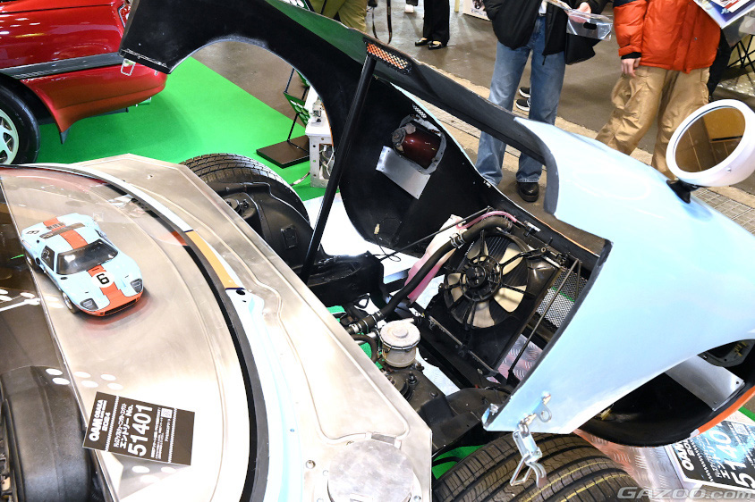 「HORD PP40」のフロントの内部