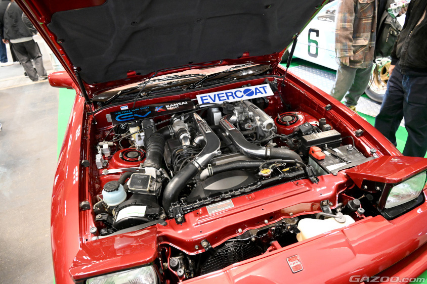 エンジンは一度下ろし、きれいにして再度組付け@大阪オートメッセ2024