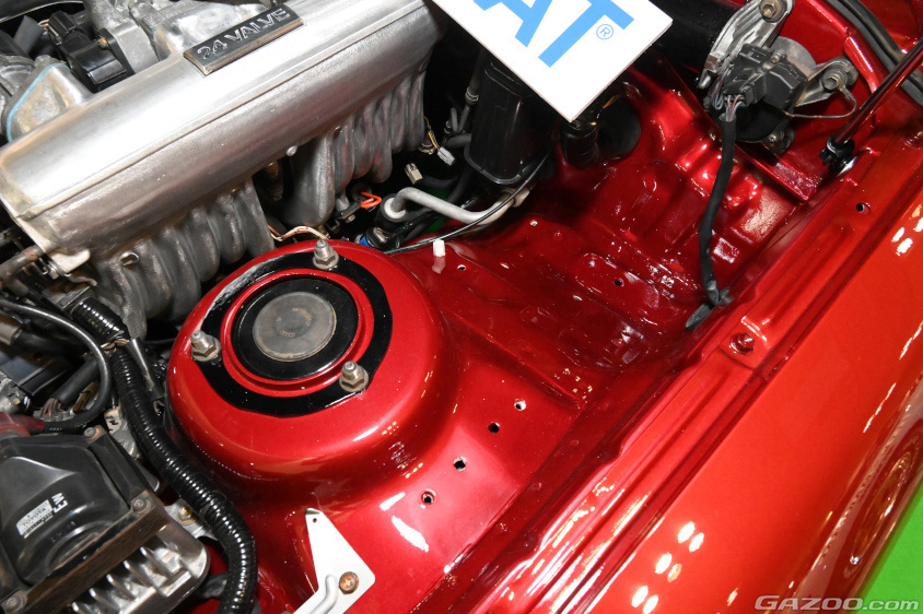 フレームまでしっかりと塗装されていることがわかる